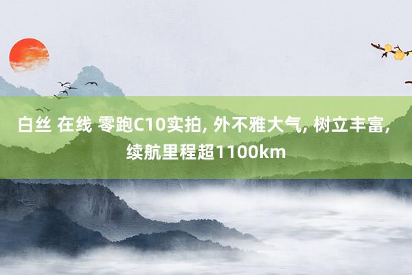 白丝 在线 零跑C10实拍， 外不雅大气， 树立丰富， 续航里程超1100km